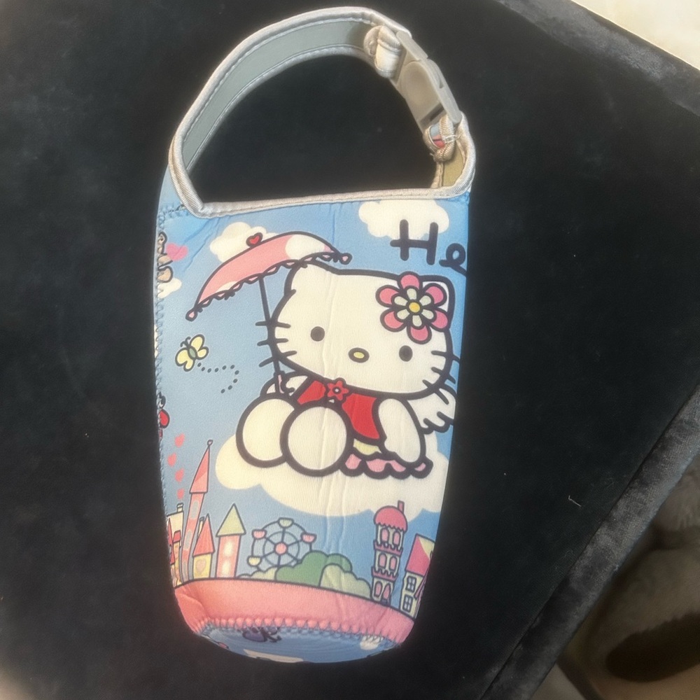 Pick 5 Hello Kitty Blue cup Holder